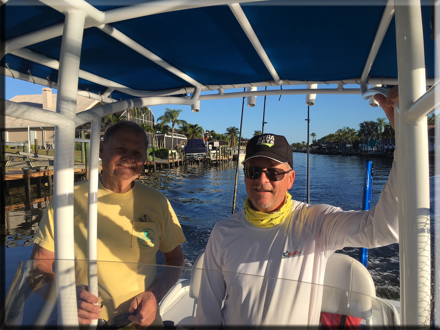 Heading out Fishing from Cape Coral