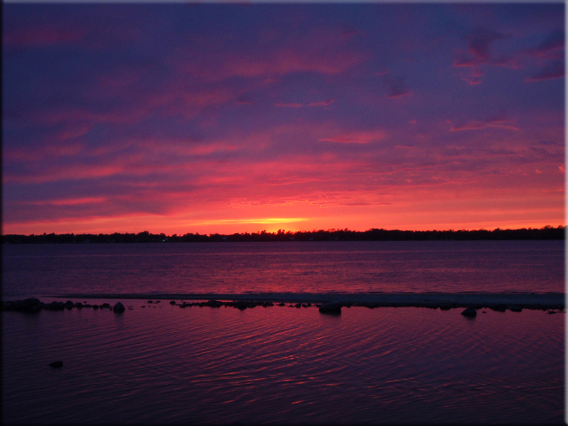 Sunset on Lake Ontario